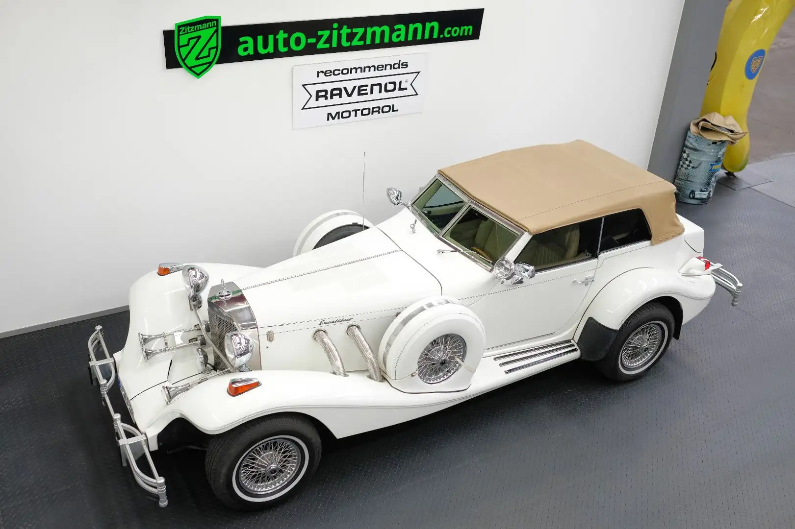 Autres Excalibur Phaeton Serie V Cabrio/H-ZUT/KLIMA Blanc - 2