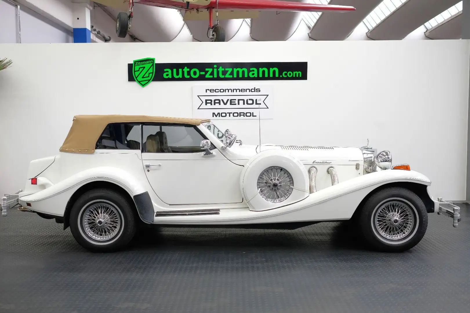 Autres Excalibur Phaeton Serie V Cabrio/H-ZUT/KLIMA Blanc - 1