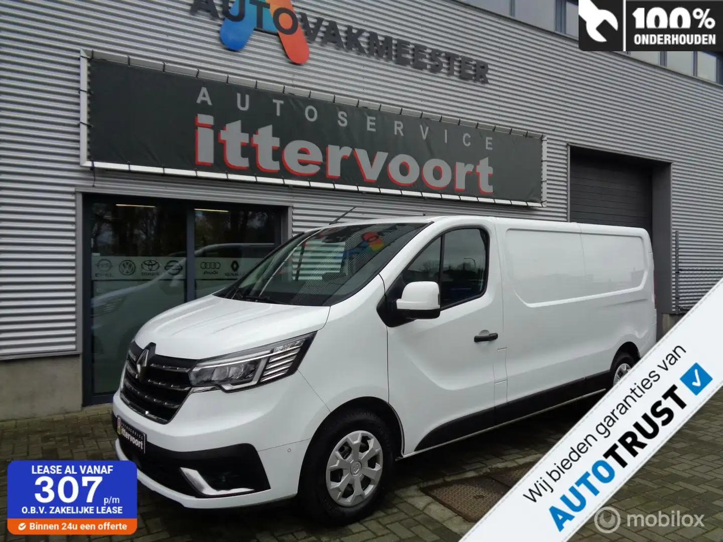 Renault Trafic bestel 2.0 dCi 150 T30 L2H1 Comfort Blanc - 1