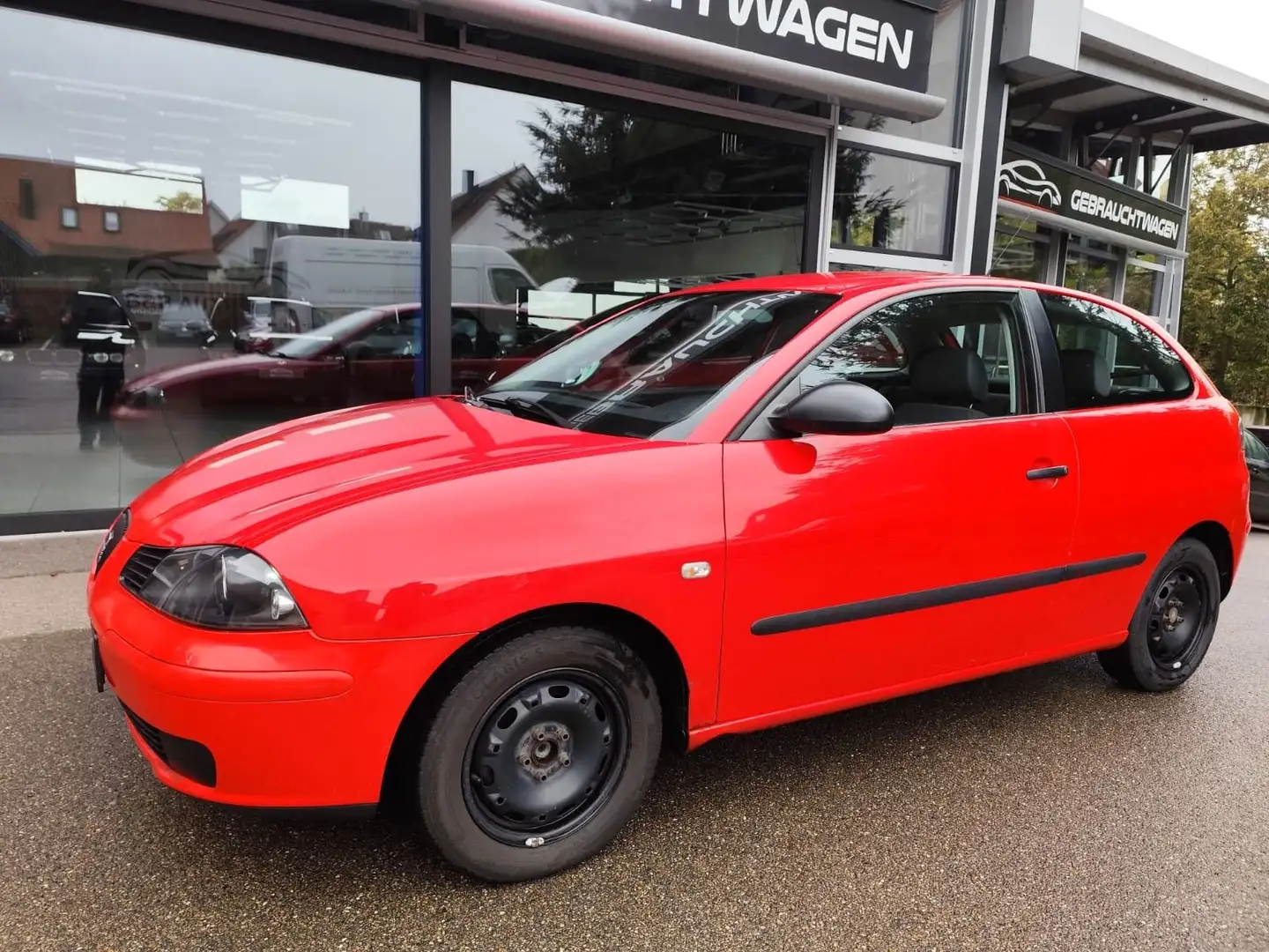 SEAT Ibiza KLIMA, TÜV BIS 10/2026 Rot - 1