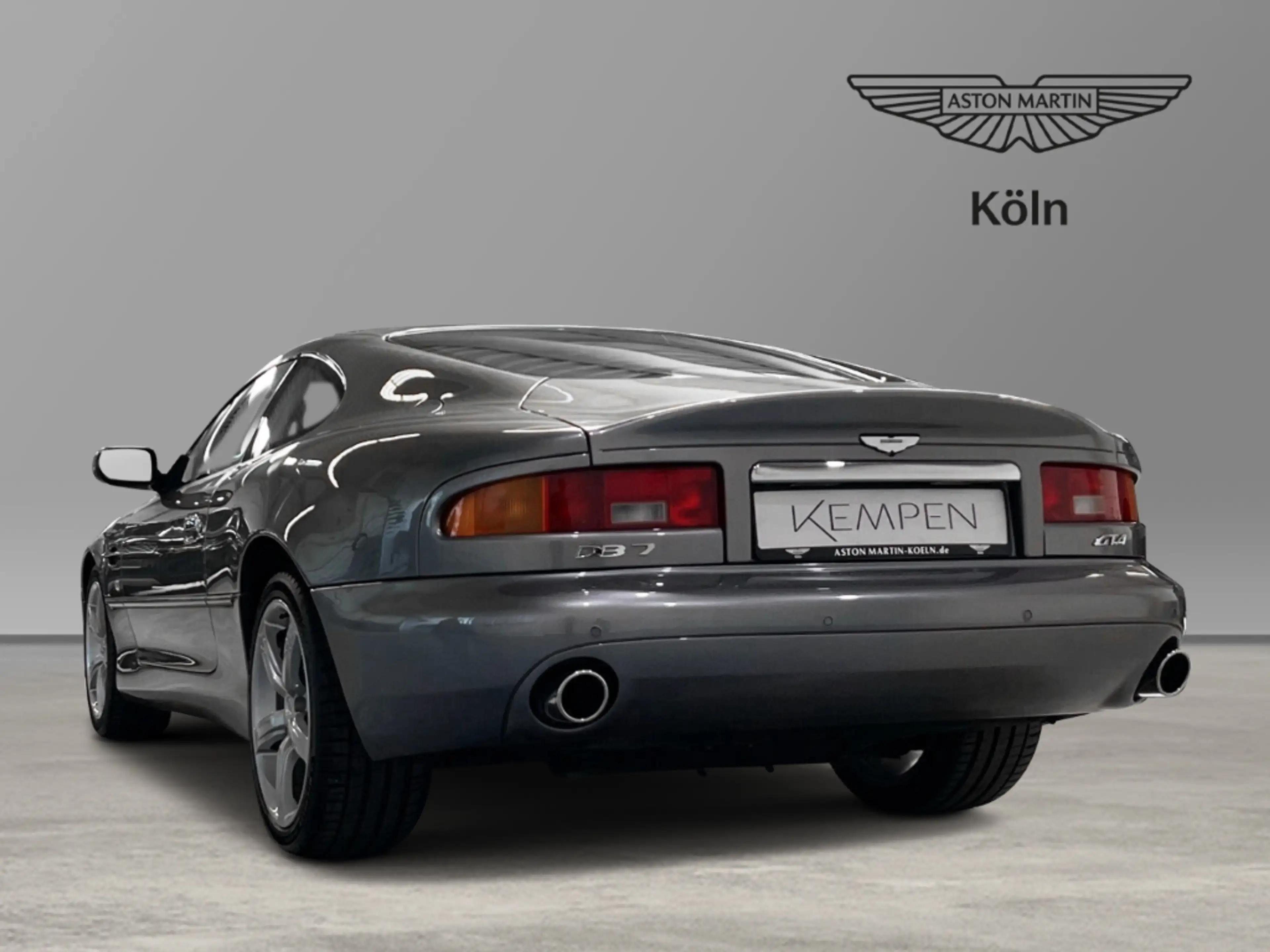 Aston Martin DB7 GTA Tungsten Silver Forest Green 1of112 — photo 2