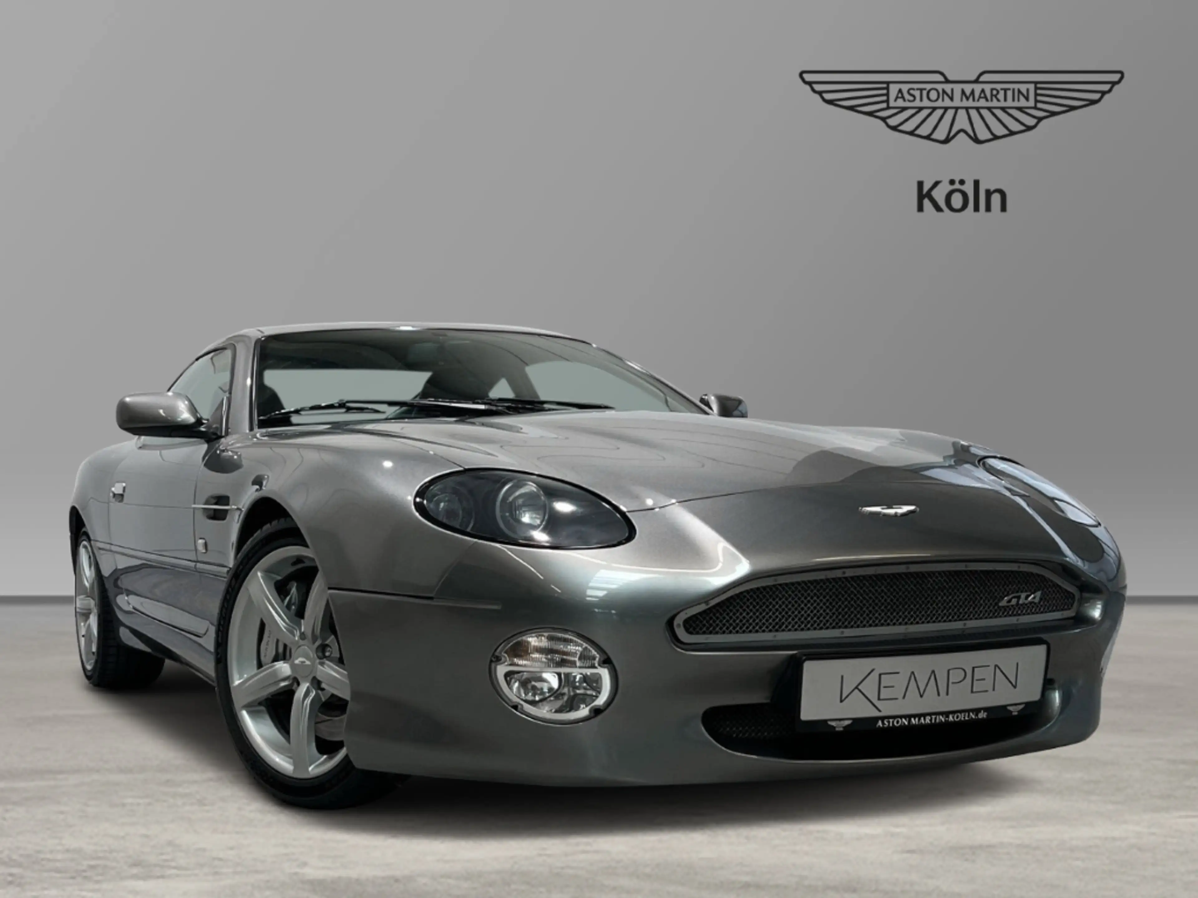 Aston Martin DB7 GTA Tungsten Silver Forest Green 1of112 — photo 15