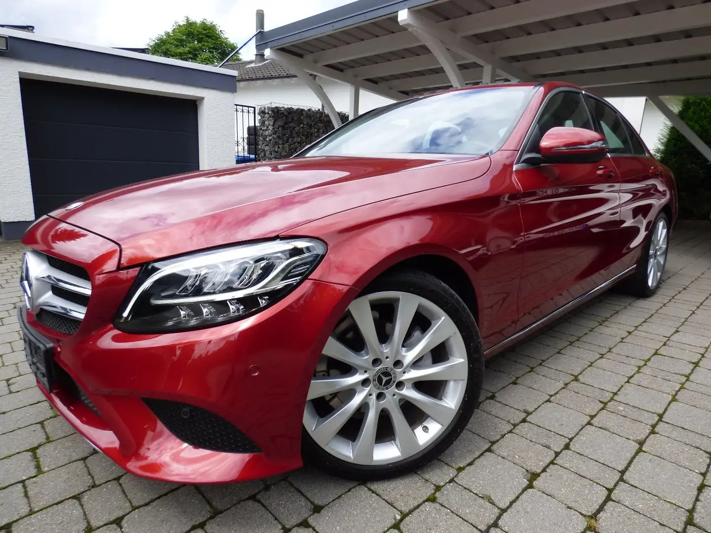 Mercedes-Benz C 180 C 180 d Piros - 1