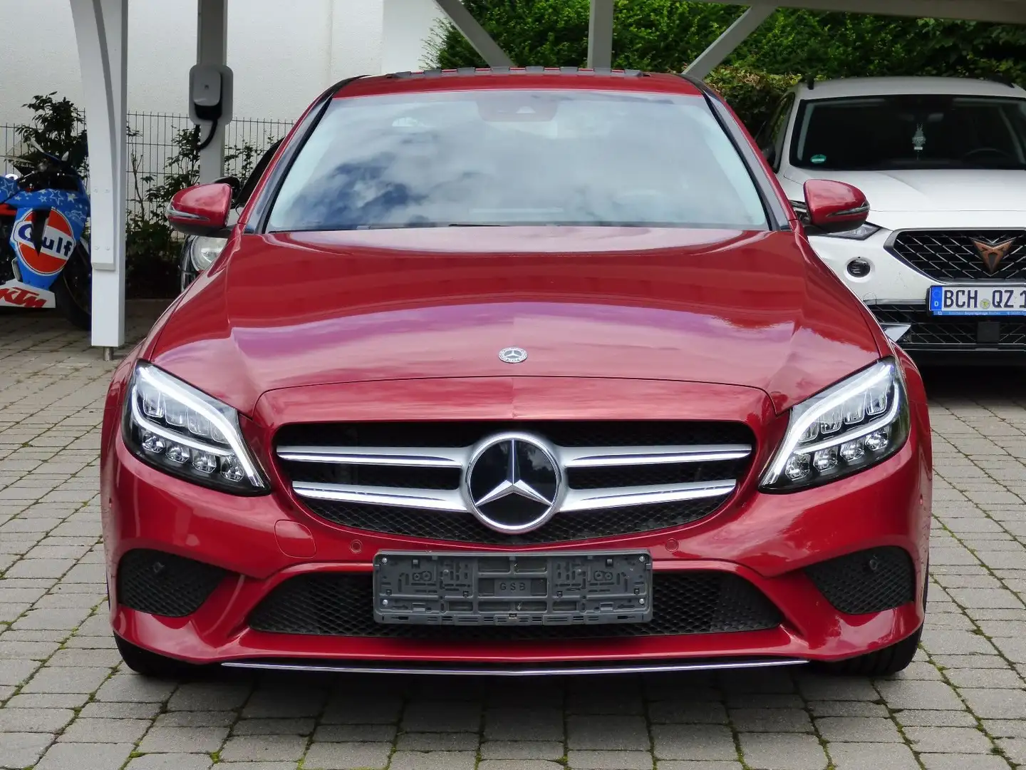 Mercedes-Benz C 180 C 180 d Piros - 2