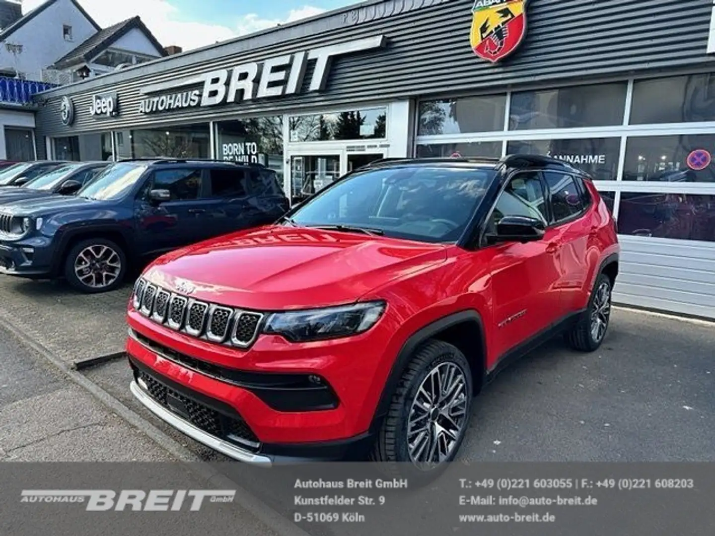 Jeep Compass e-Hybrid Limited 1.5l 48V Rot - 1