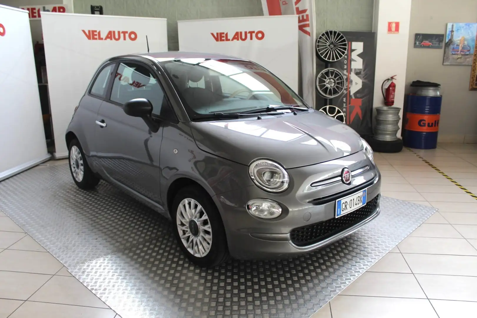 Fiat 500 1.0 Hybrid Grigio - 2