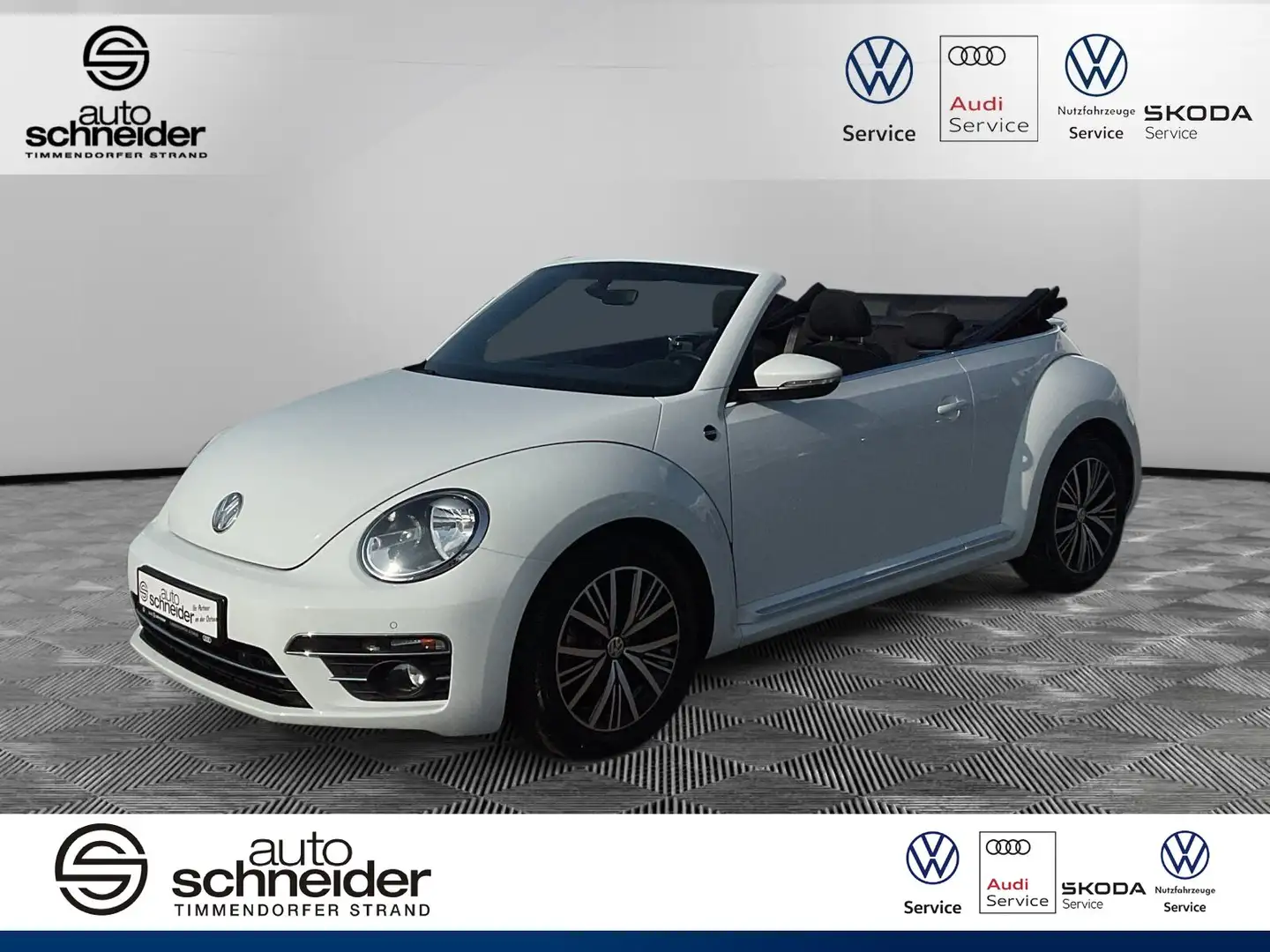 Volkswagen Beetle Beetle Cabrio Sound 1.2TSI Navi Sitzheizung APP Blanc - 1