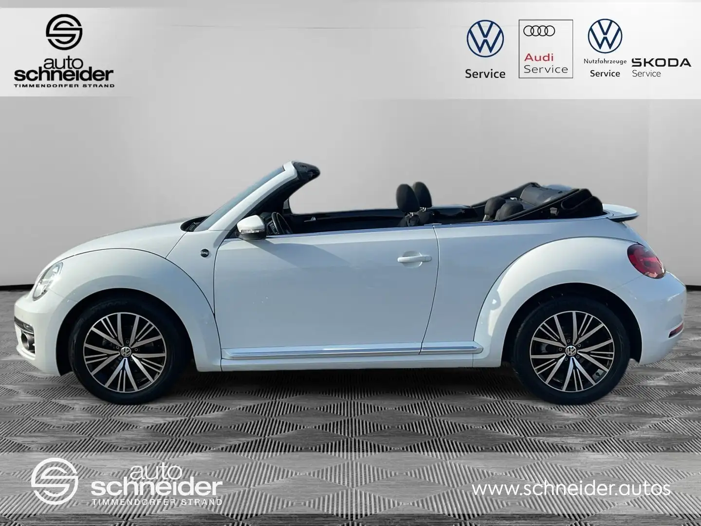 Volkswagen Beetle Beetle Cabrio Sound 1.2TSI Navi Sitzheizung APP Blanc - 2