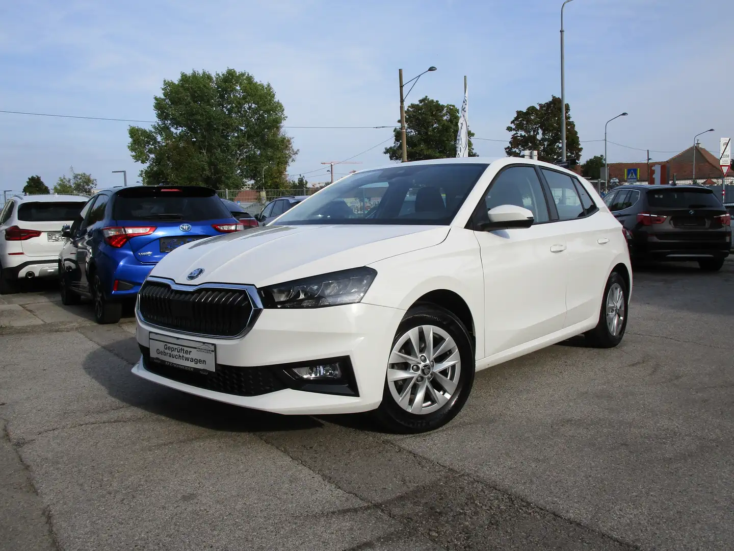 Skoda Fabia Ambition 1,0 LED Blanc - 2