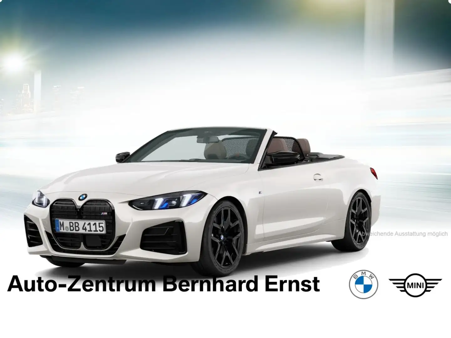 BMW 440 M440i xDrive Cabrio H/K DAPro HuD AHK 360° Weiß - 1