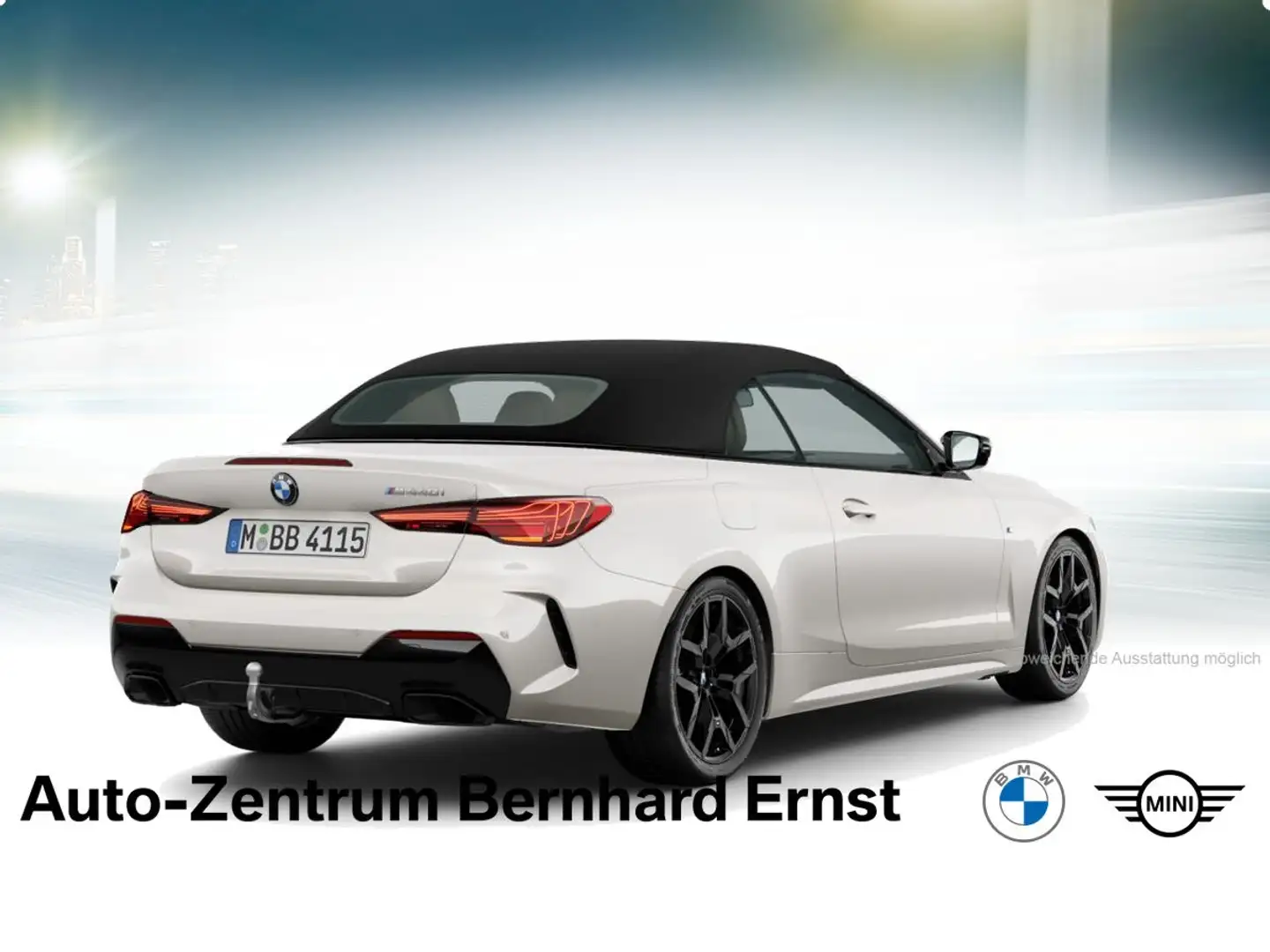 BMW 440 M440i xDrive Cabrio H/K DAPro HuD AHK 360° Weiß - 2