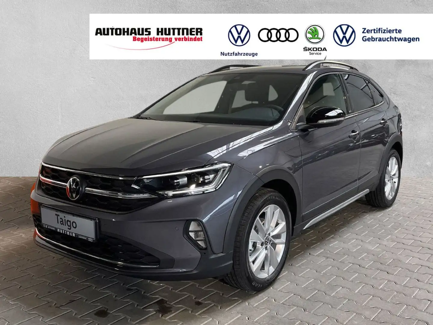 Volkswagen Taigo MOVE 1.0 TSI DSG NAVI AHK LED ACC APPCONNECT Grau - 1