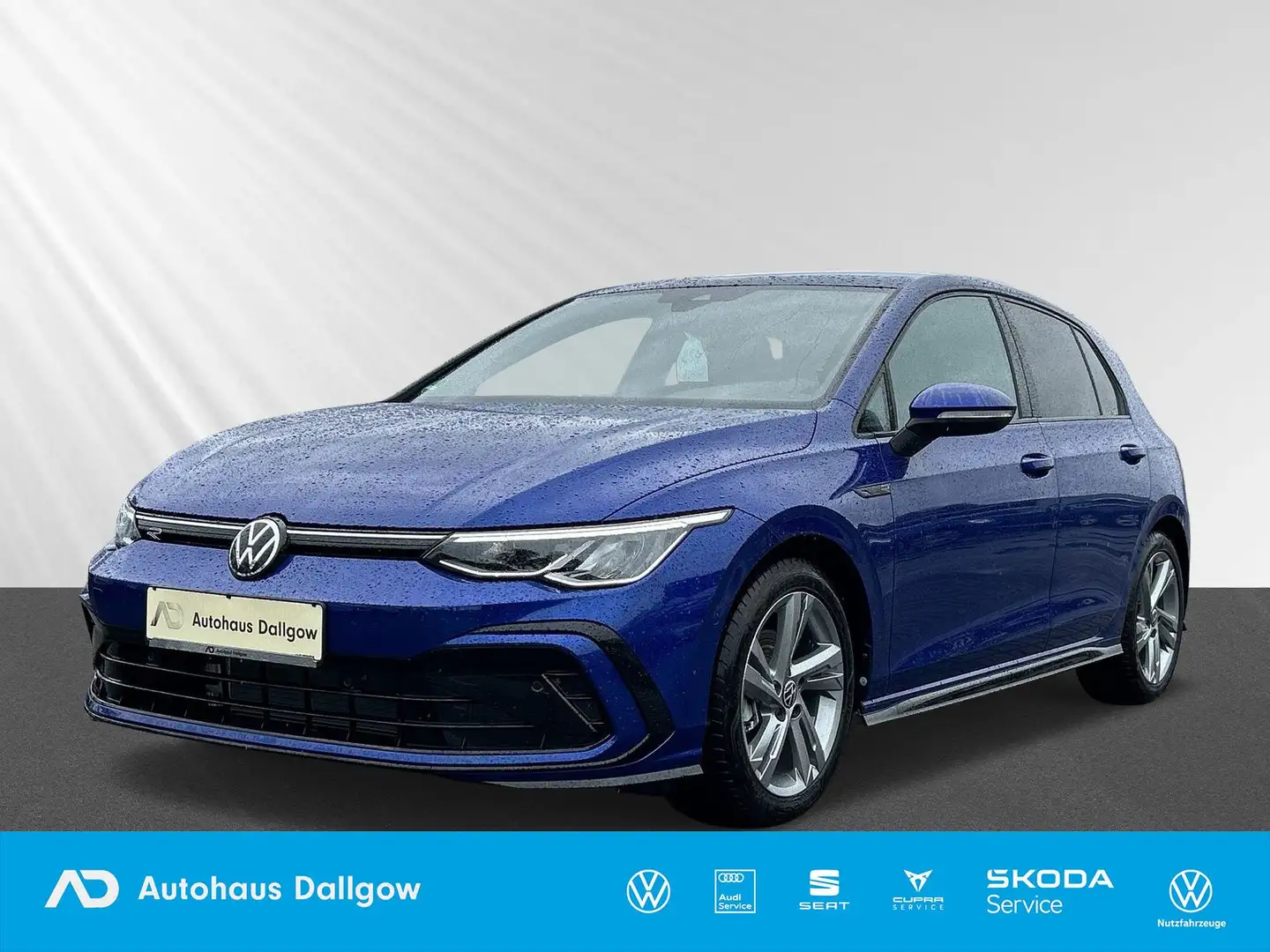 Volkswagen Golf R-Line 1,5 l eTSI (150PS) DSG+LED+PDC+Klima Blauw - 1