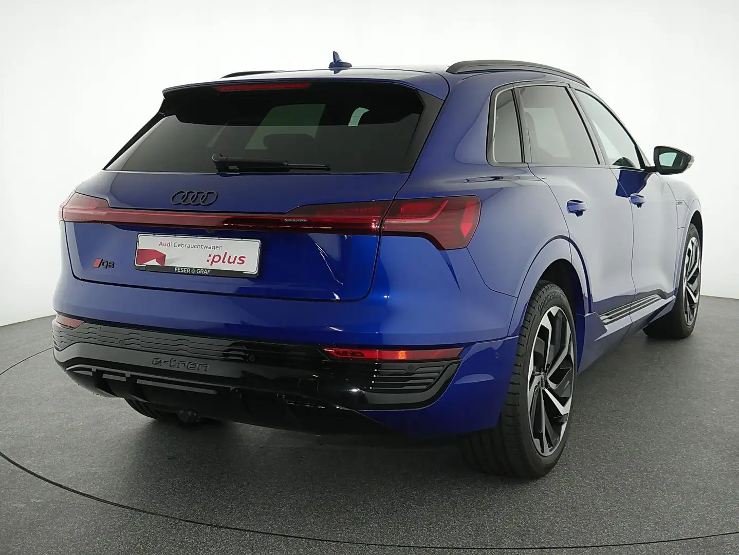 Audi Q8 e-tron 50 S Line Int Matrix,Leder,B&O,AHK Azul - 2