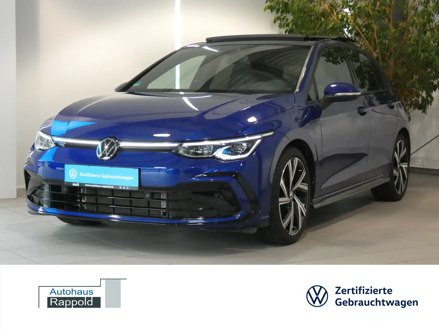 Volkswagen Golf 1.5 eTSI R-Line DSG PANO SOUNDSYSTEM MATRIX Blau - 1