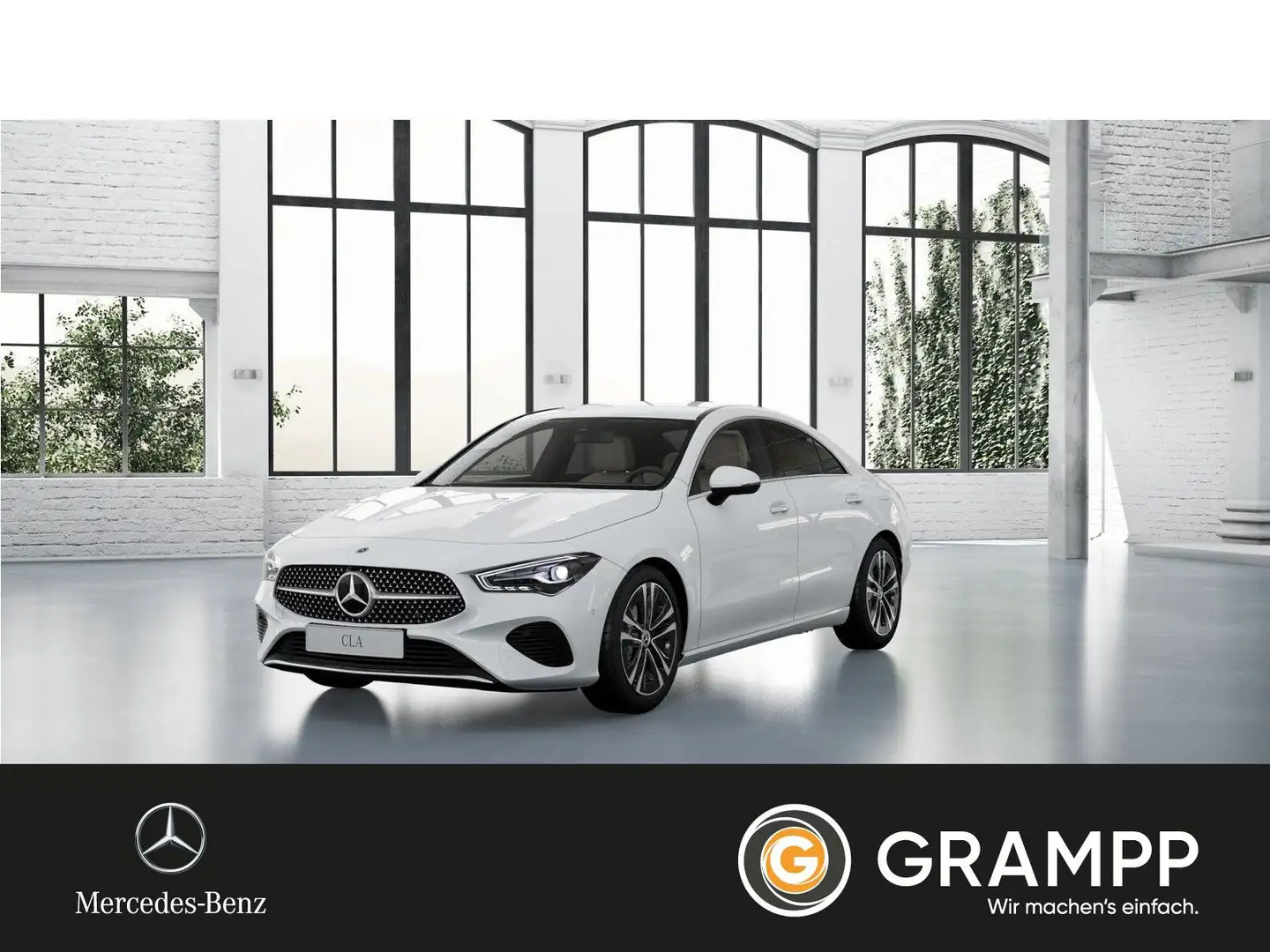 Mercedes-Benz CLA 180 Progressive-Plus/Standh/Distronic/Memory Weiß - 1
