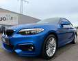 BMW 220 i Coupe M Sport *1.Hand/Alcantara/H&K/Alus* Bleu - thumbnail 3