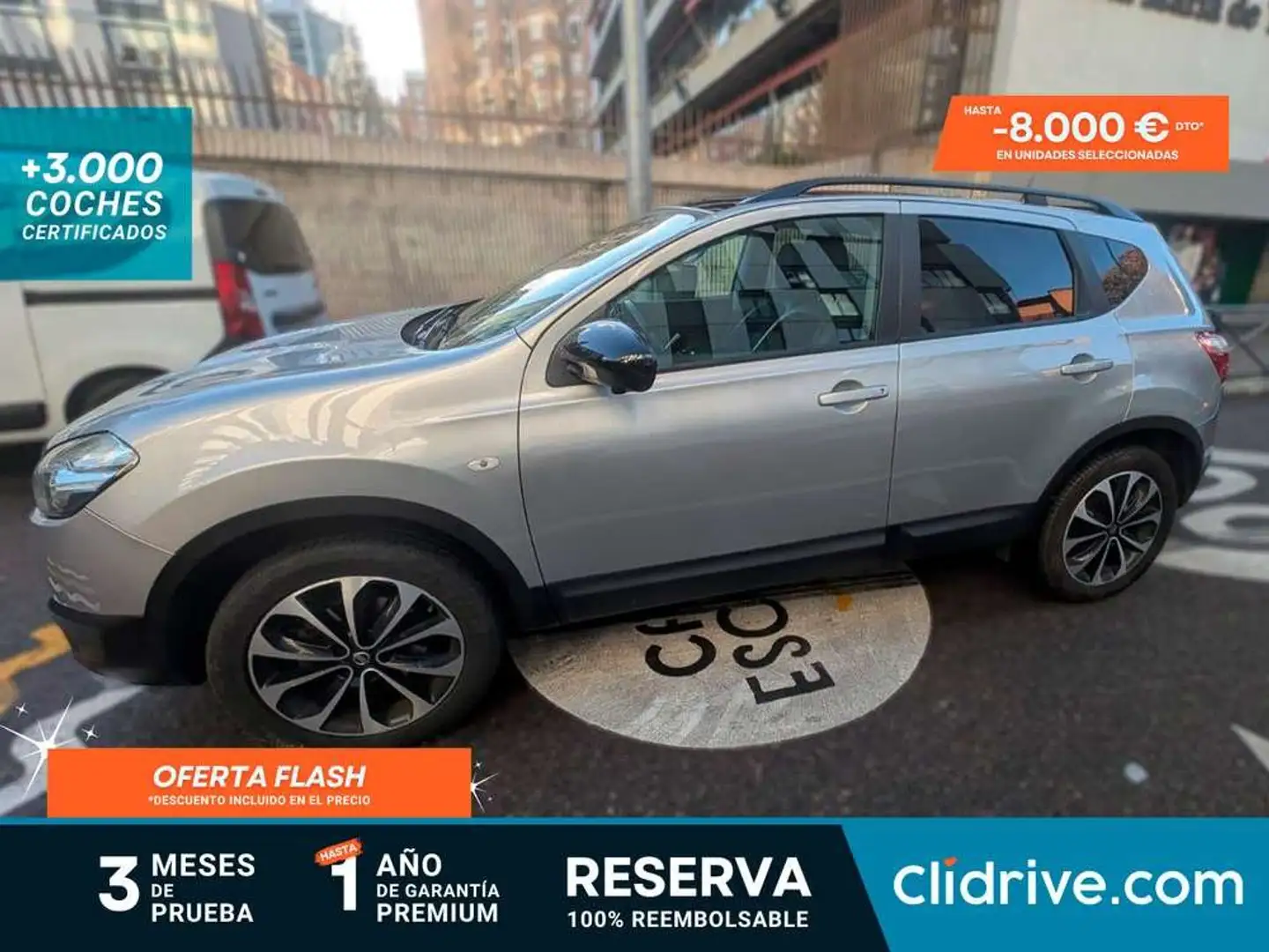 Nissan Qashqai 1.5dCi Tekna Premium 4x2 Gris - 1