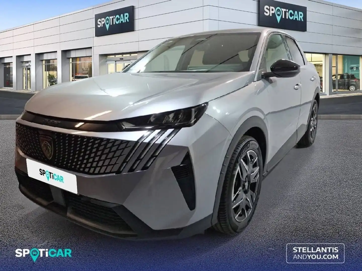 Peugeot 3008 1.2 100KW eDCS6 Allure Gris - 1