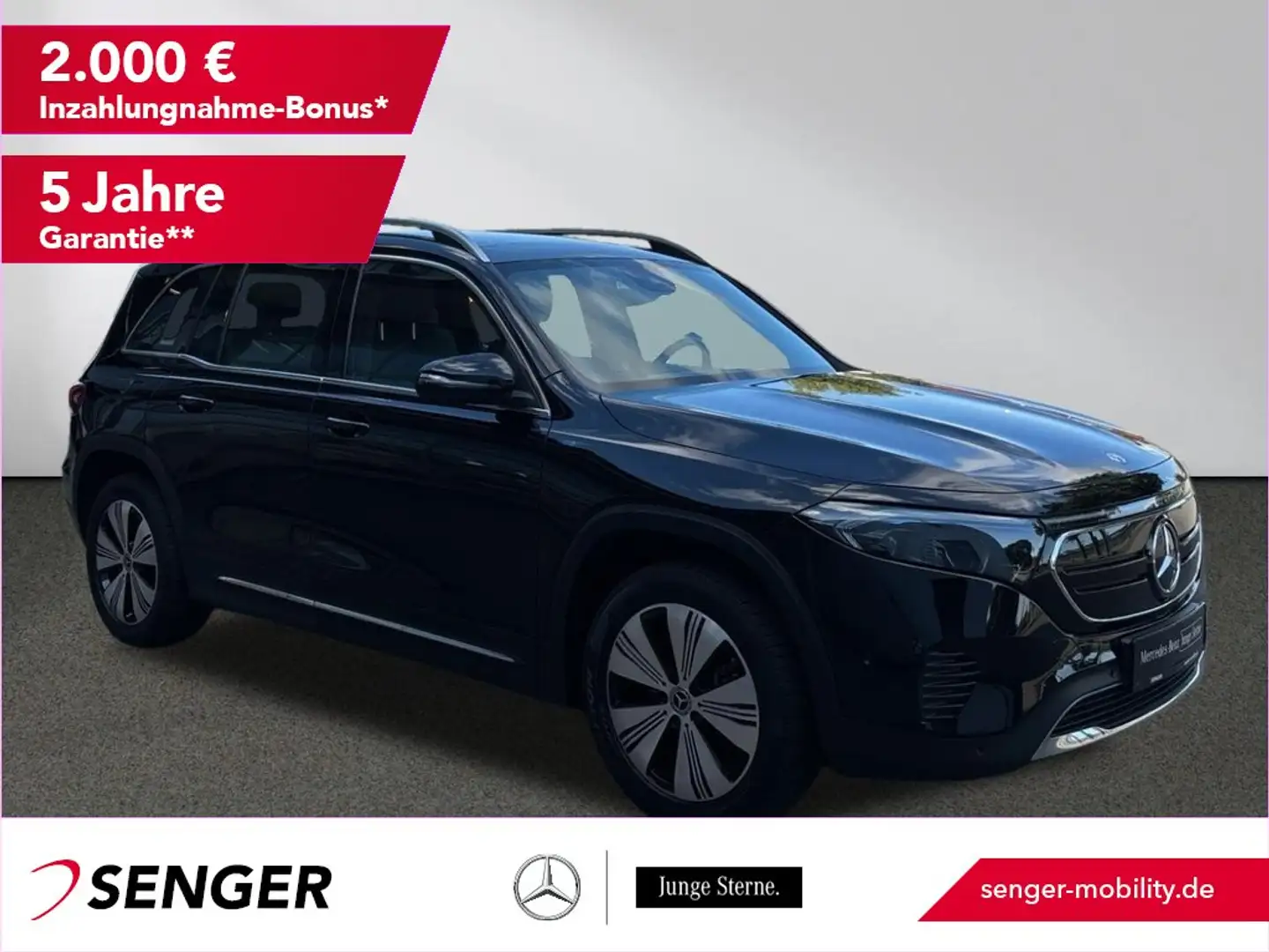 Mercedes-Benz EQB 300 4M Progressive Panorama Kamera Ambiente Zwart - 1
