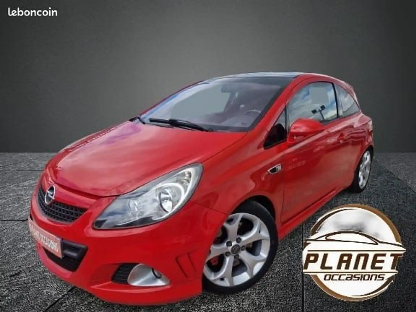 Opel Corsa OPC 192ch Carnet %2B Garantie Rouge - 1