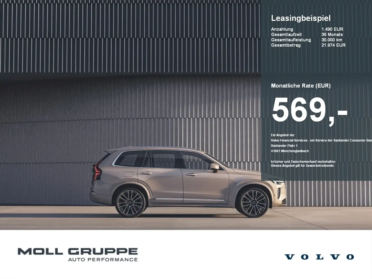 Volvo XC90 T8 Gris - 1
