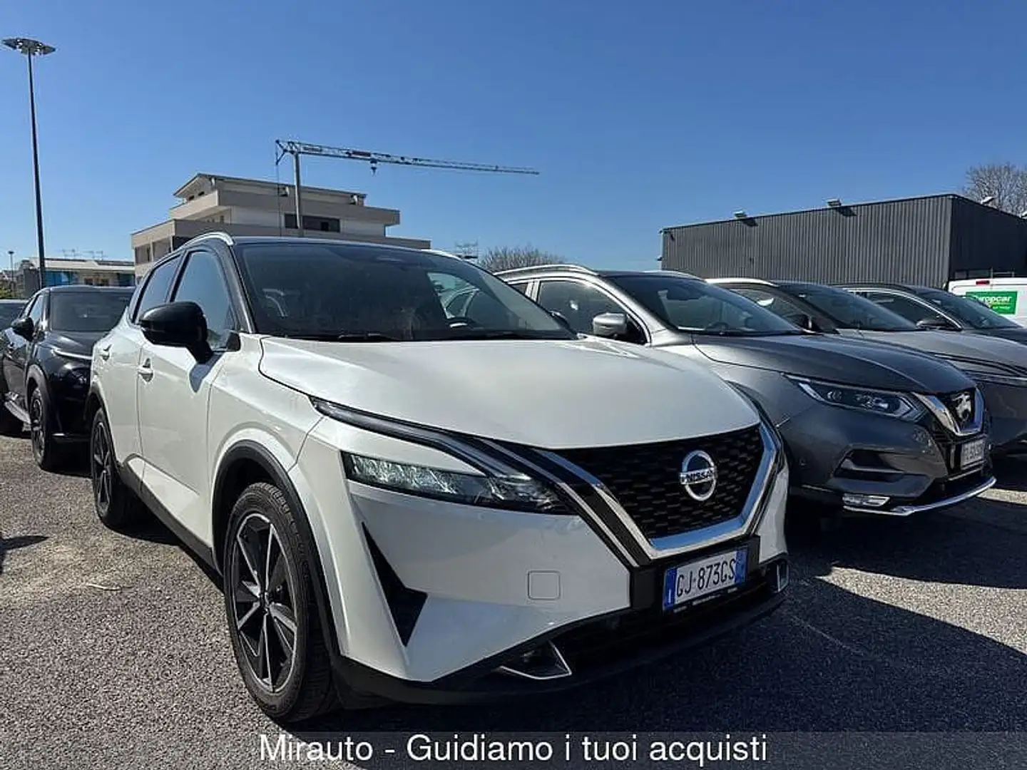 Nissan Qashqai 3ª serie Qashqai MHEV 140 CV N-Style Bianco - 1