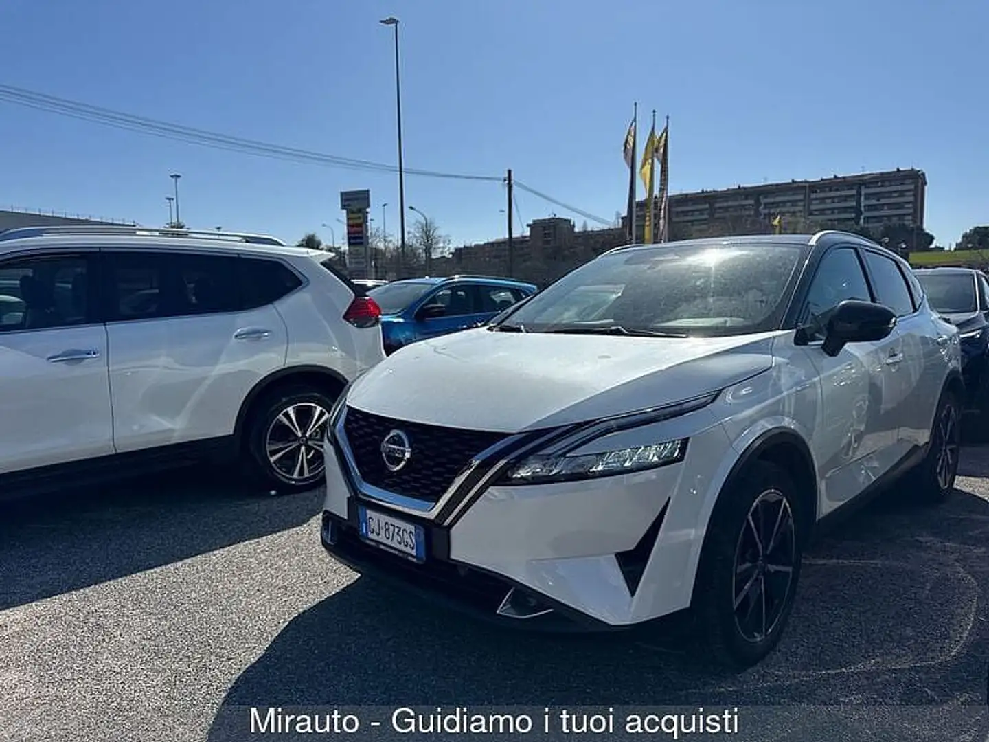 Nissan Qashqai 3ª serie Qashqai MHEV 140 CV N-Style Bianco - 2