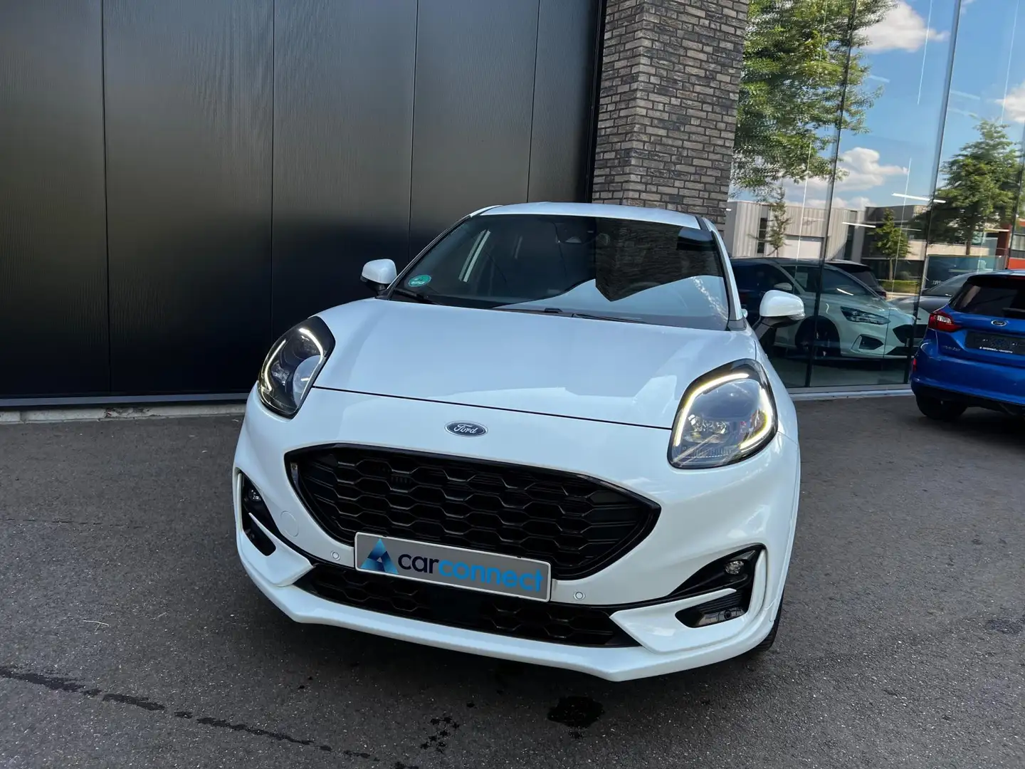 Ford Puma 1.0 Eco 125pk AUT. Hybrid ST-Line Navi, Camera, Wi Blanc - 2