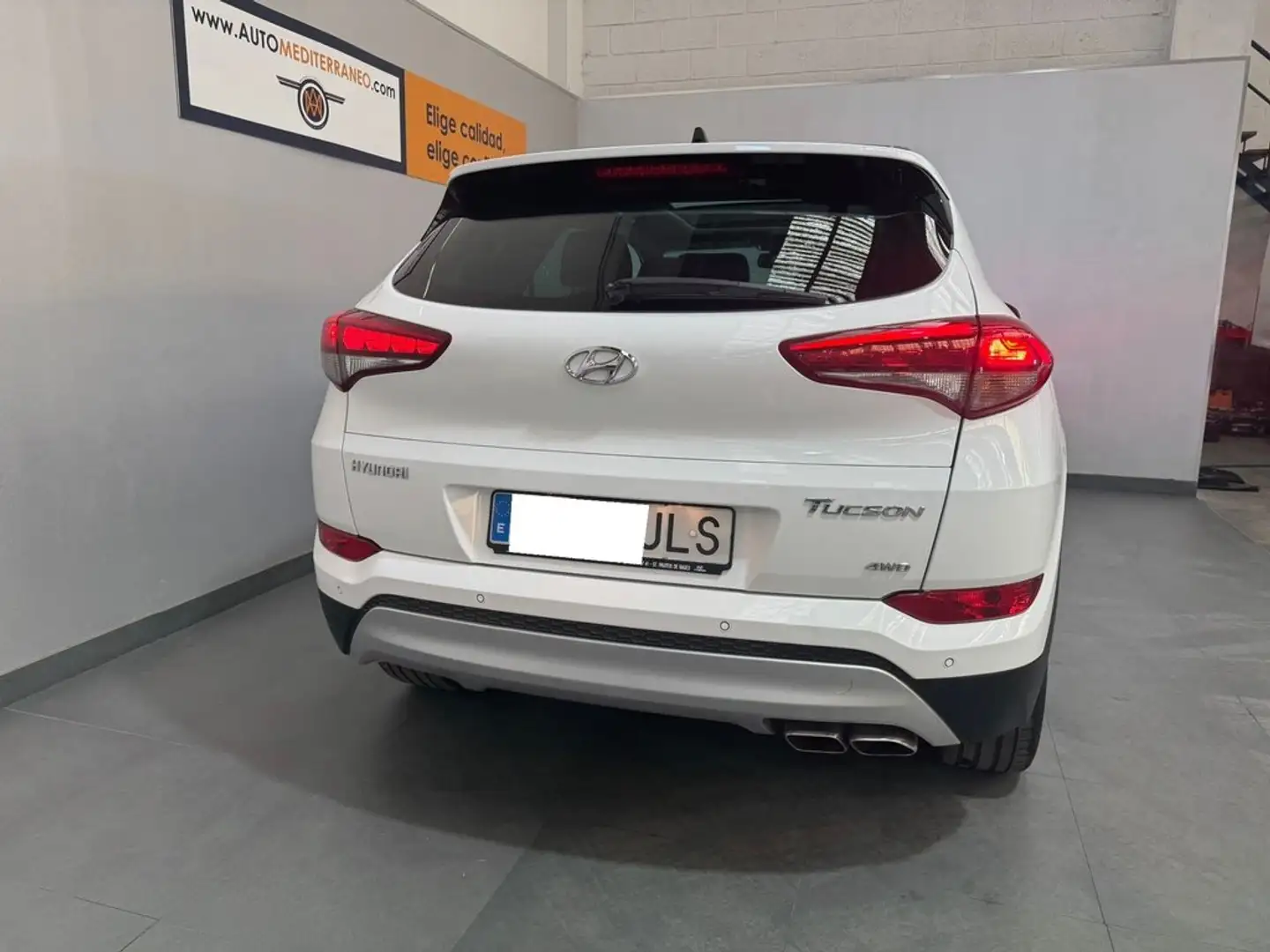 Hyundai TUCSON 2.0 CRDi 184cv Style Auto 4x4 Blanc - 2