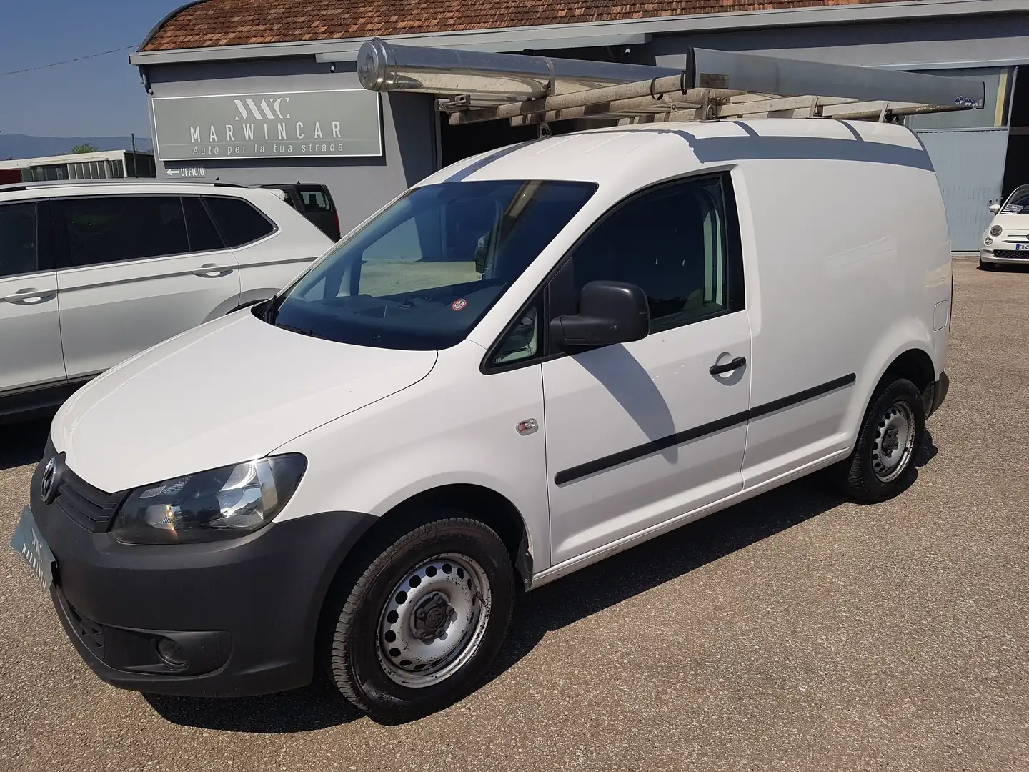 Volkswagen Caddy CADDY 2.0TDI 110CV 4MOTION VAN GANCIO TRAINO CLIM Bianco - 1