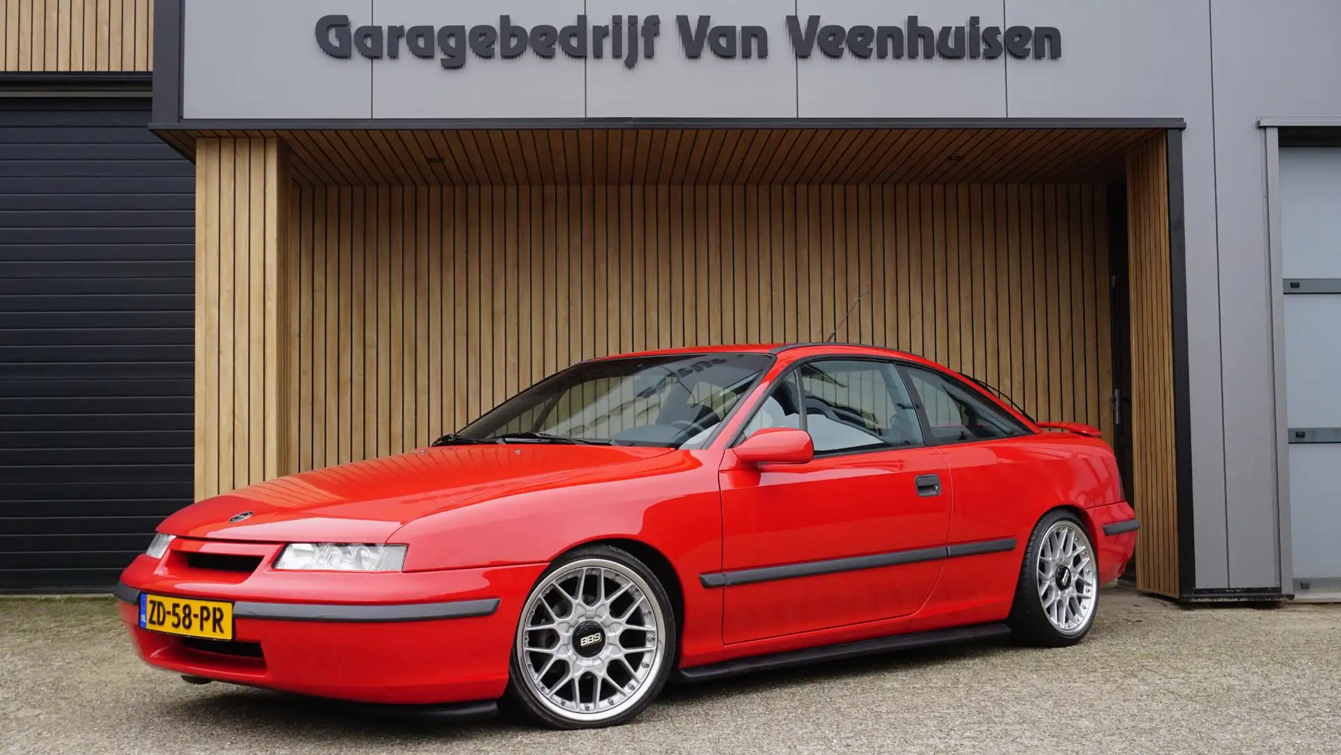 Opel Calibra 2.0i-16V GSI 150PK Airco 17 inch BBS Verlaagd * 11 Piros - 1