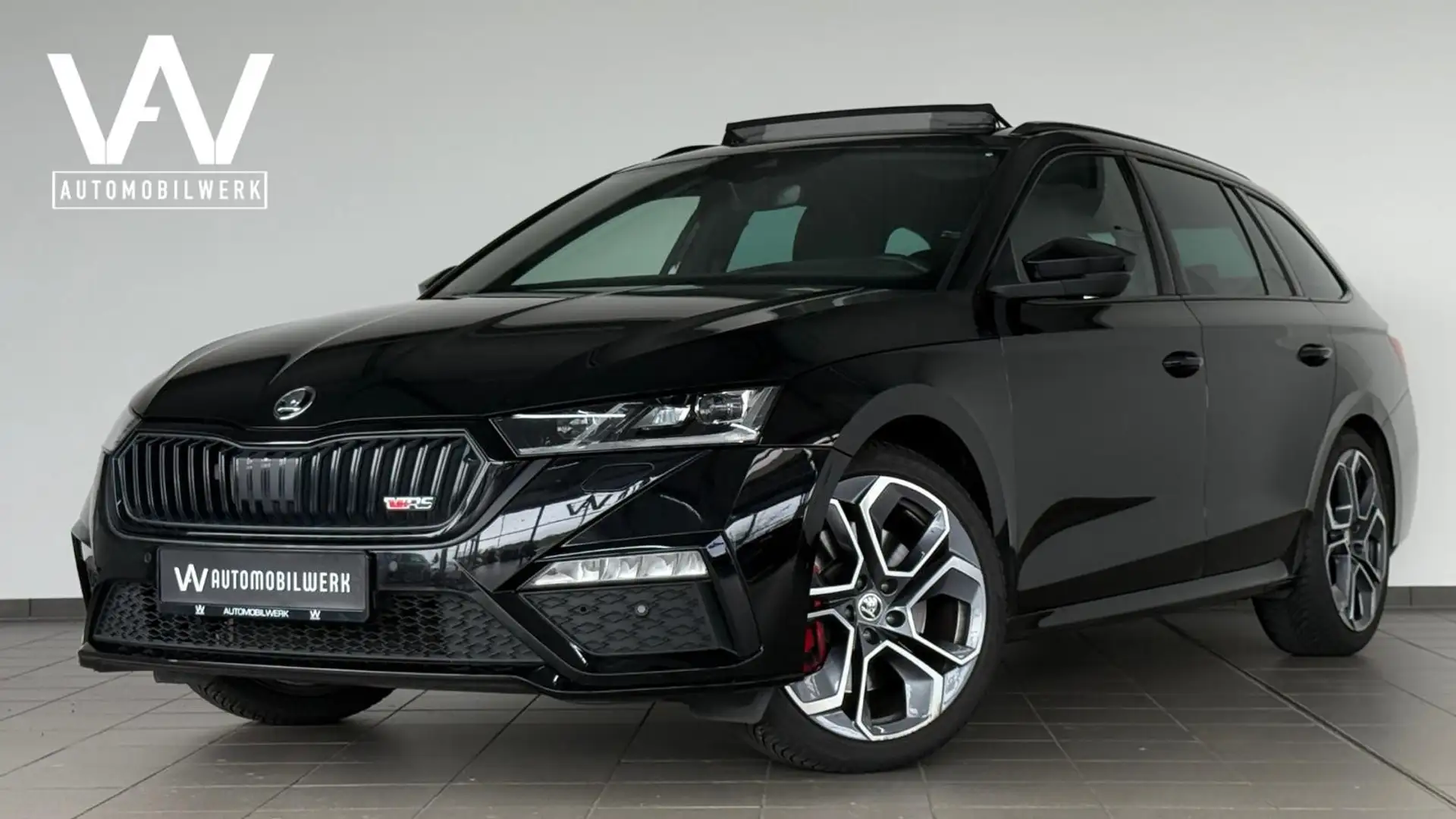 Skoda Octavia RS |PANO |H-UP |E-SITZE |LANE |SIDE |19 Schwarz - 1