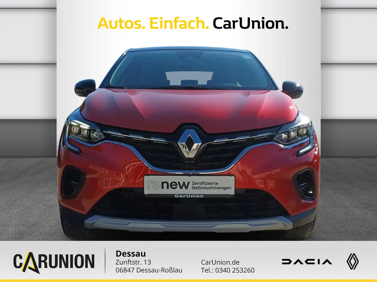 Renault Captur TECHNO TCe 140 AZV Allwetterreifen Rot - 2