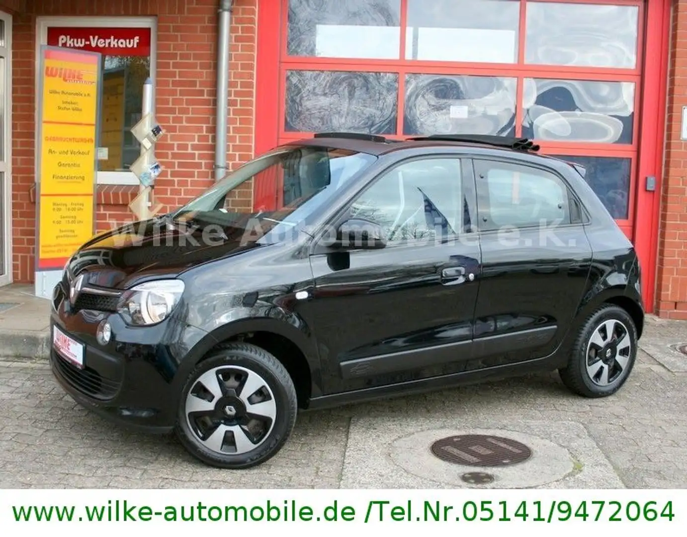 Renault Twingo Liberty+41.800 KM+Faltdach+Bluetooth+USB+ Negro - 1