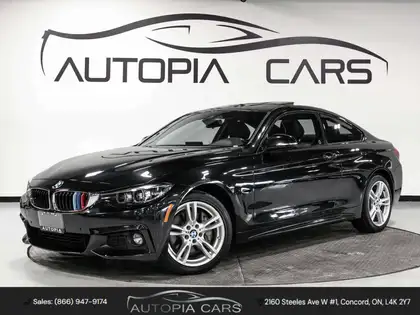 Black 2019 BMW 4 Series Coupe All-Wheel Drive Automatic