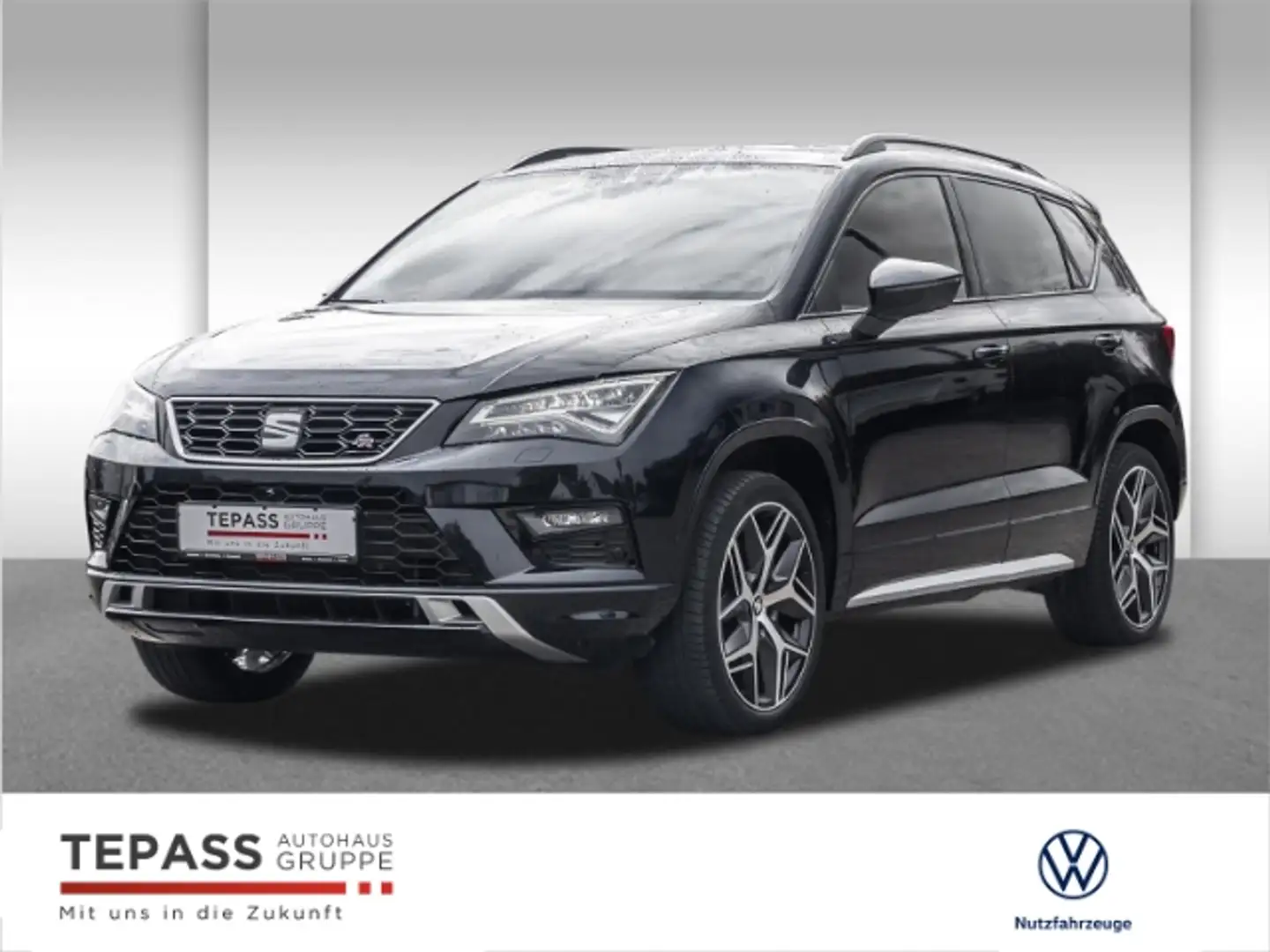 SEAT Ateca 2.0l TSI FR 4Drive ACC KAMERA PDC KESSY Schwarz - 1