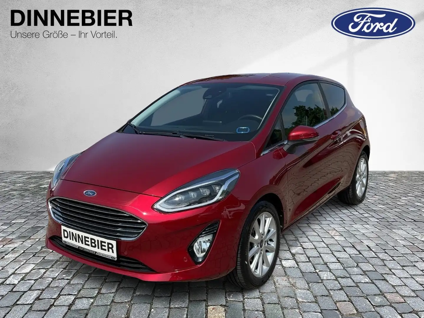 Ford Fiesta Titanium Kamera+Winterpaket+Tempomat Rot - 2