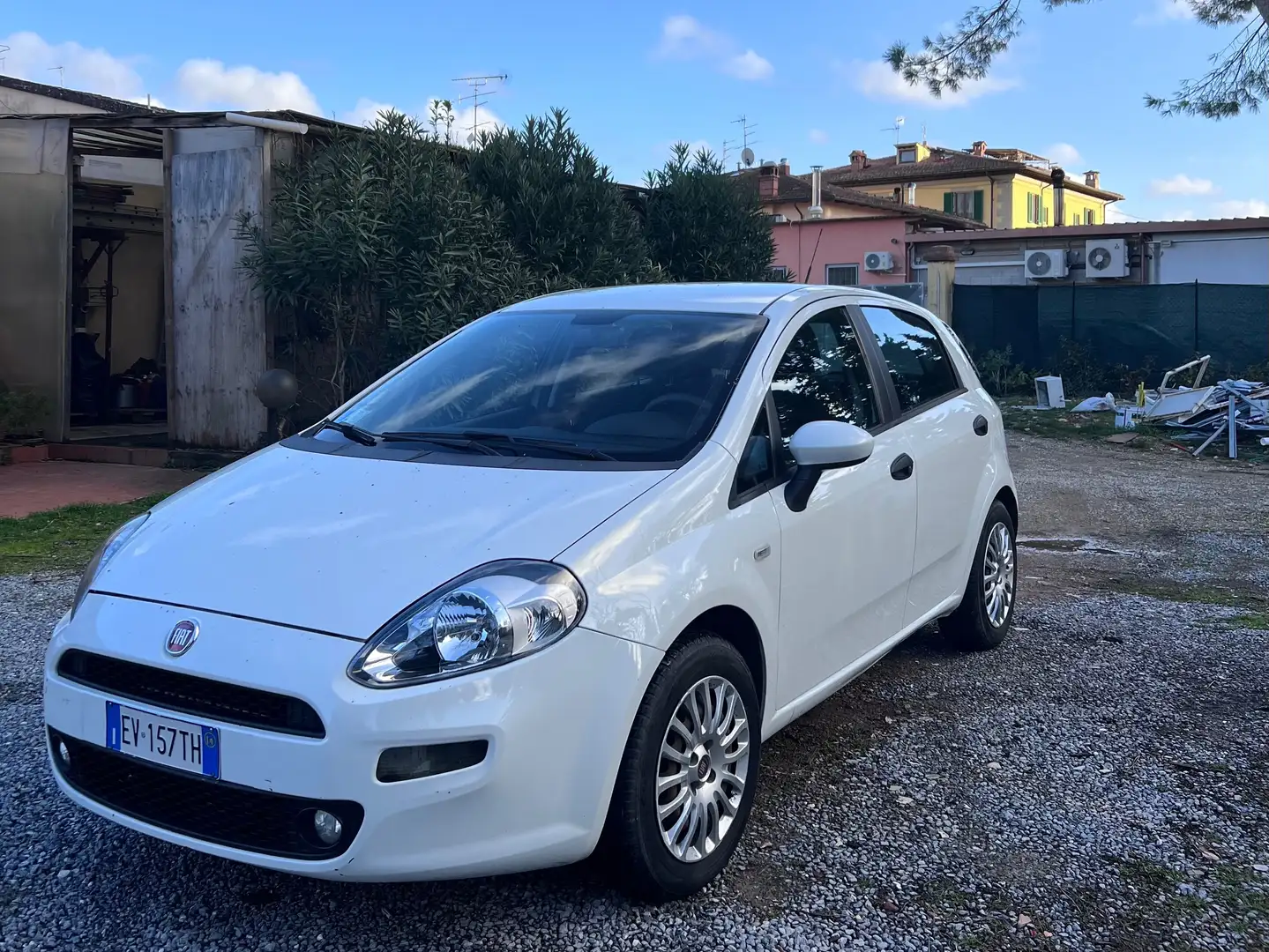 Fiat Grande Punto 1.3 multi jet Blanco - 1