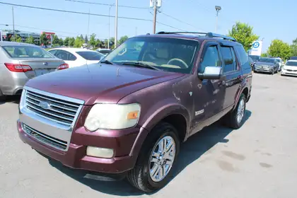 Red 2007 Ford Explorer SUV / Crossover Four-Wheel Drive Automatic