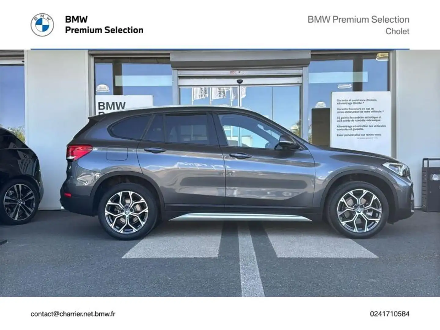 BMW X1 sDrive18dA 150ch xLine Gris - 2