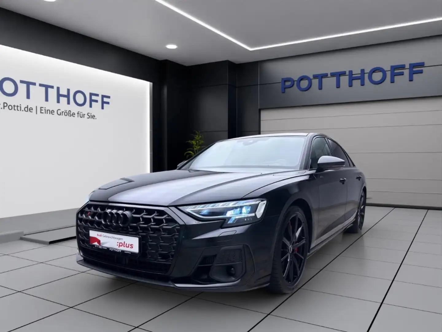 Audi S8 Q STANDHZG PANO HD-MATRIX B&O NAVI Schwarz - 1