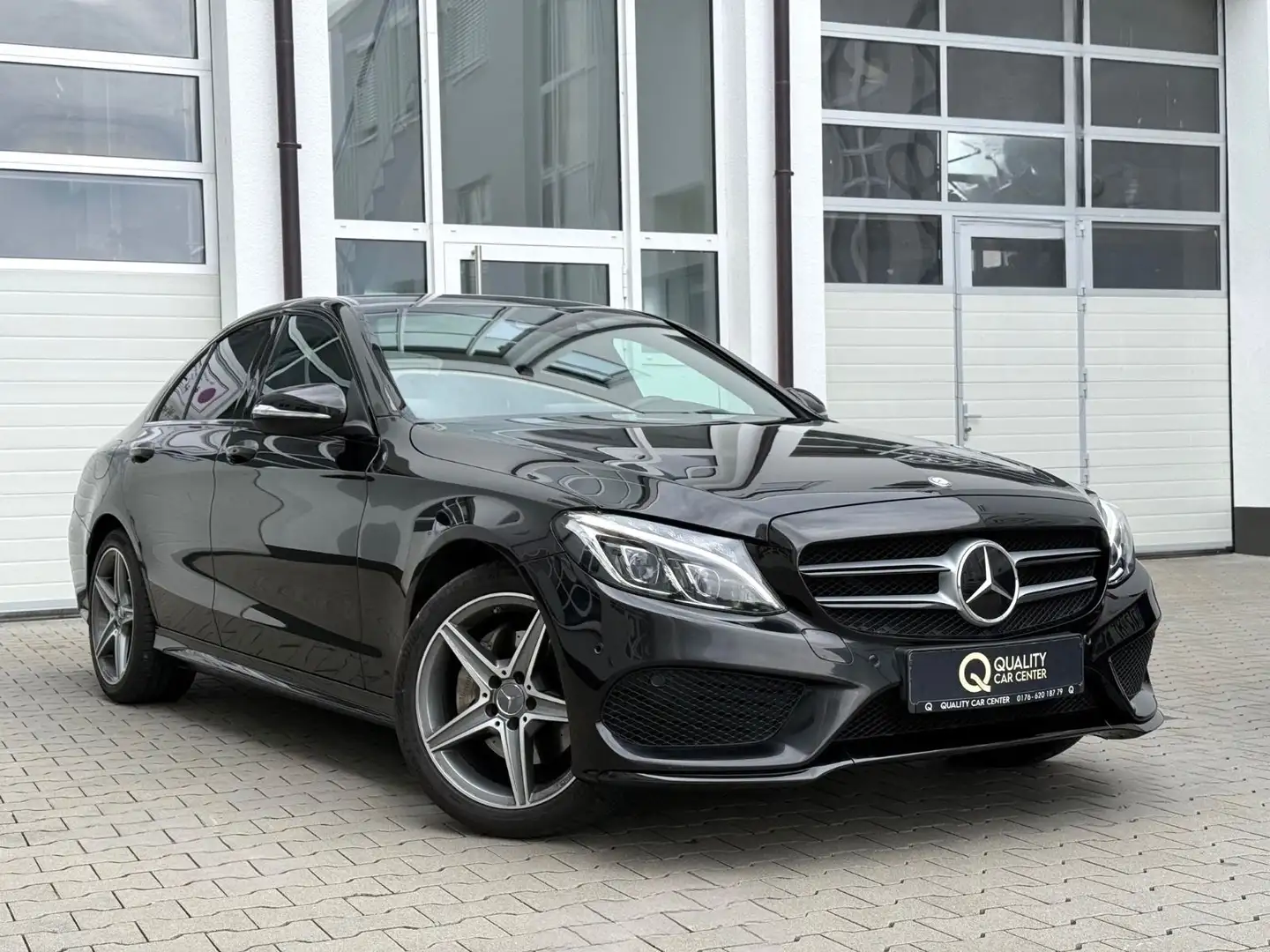 Mercedes-Benz C 220 BlueTec d AMG *MEMO*DISTR+*BURM*TOT* Noir - 1