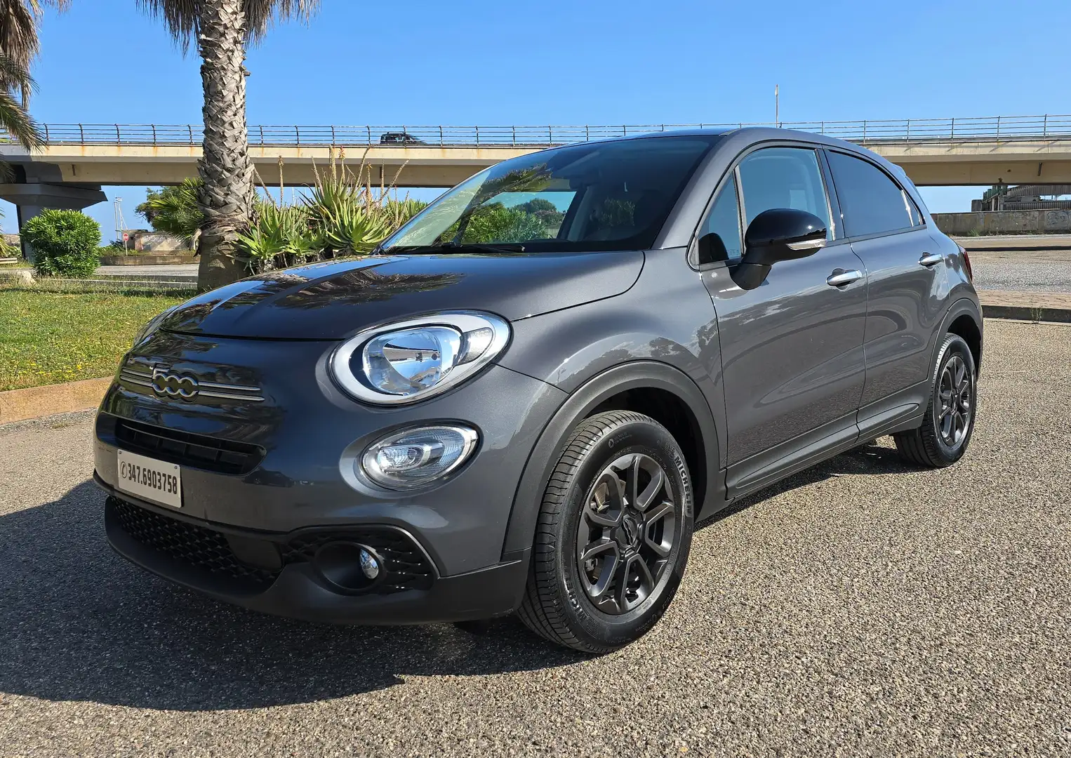 Fiat 500X 500X 1.3 mjet Club 95cv Gris - 1