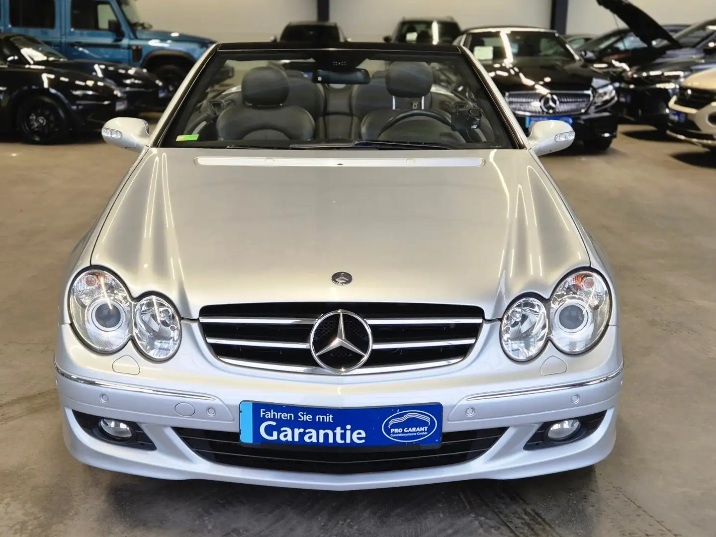 Mercedes-Benz CLK 200 KOMPRESSOR CABRIOLET LEDER H&K XENON SHZ Silber - 2