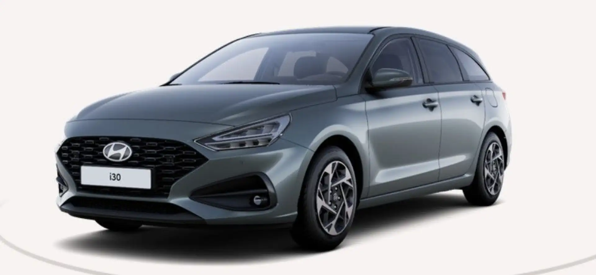 Hyundai i30 Kombi 1.5 97PS LED Navi R.Cam PDC VORLAUF Grau - 1