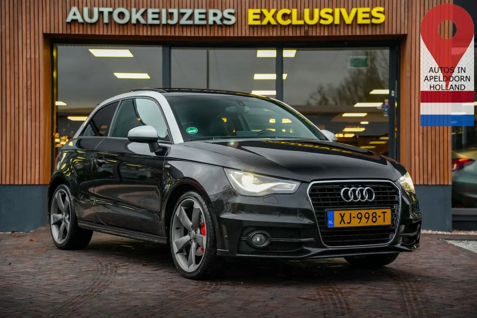 Audi A1 1.4 TFSI Pro Line S Line panorama dach sitzhe Noir - 1