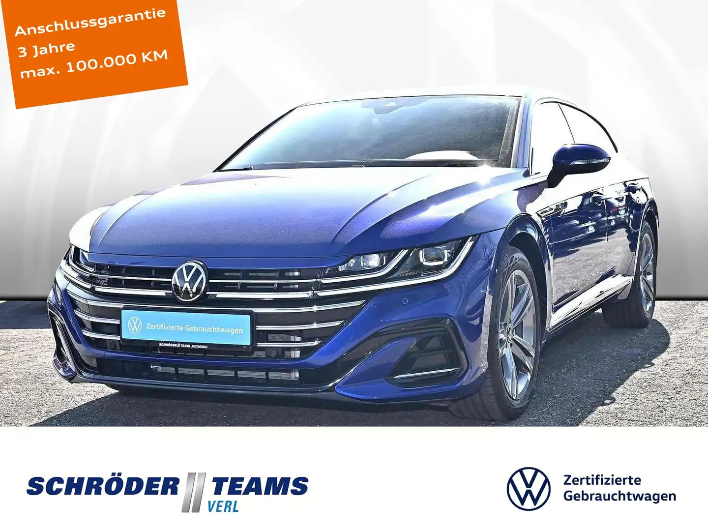 Volkswagen Arteon Shooting Brake 2.0 TDI DSG R-Line Bleu - 1