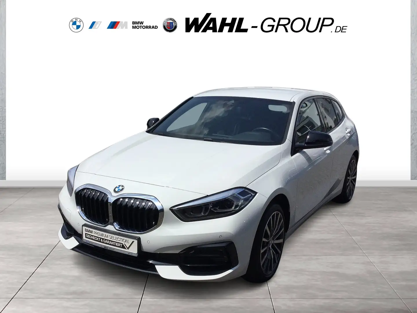 BMW 118 i SPORT LINE LC PROF LED GRA PDC DAB WLAN Weiß - 1