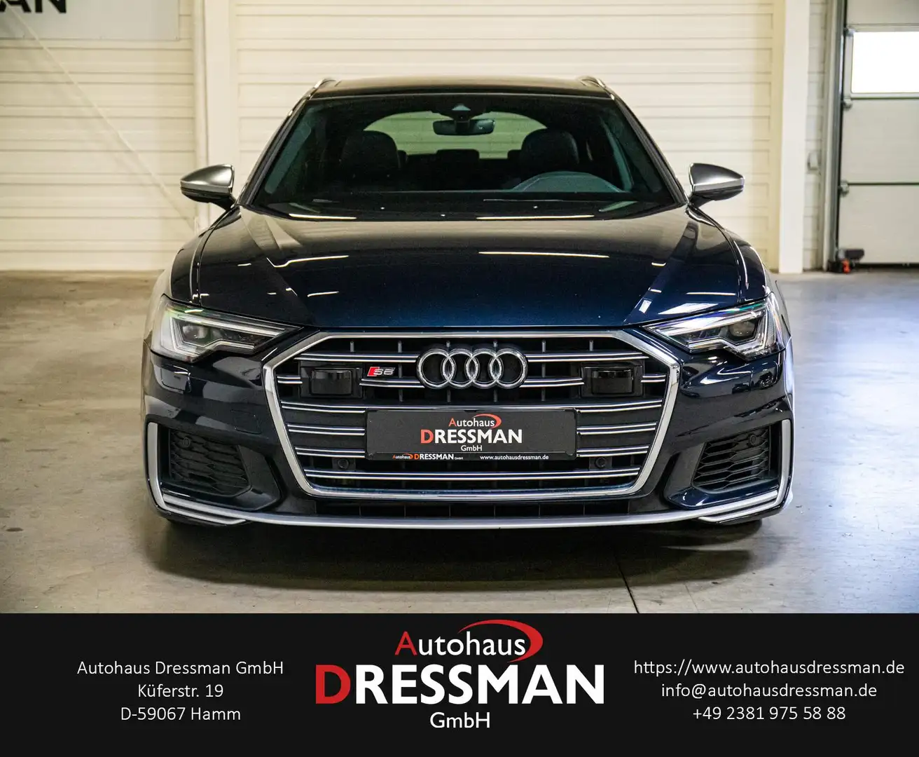 Audi S6 Avant q. AHK ACC MATRIX PANO KAMERA LEDER B&O Bleu - 2
